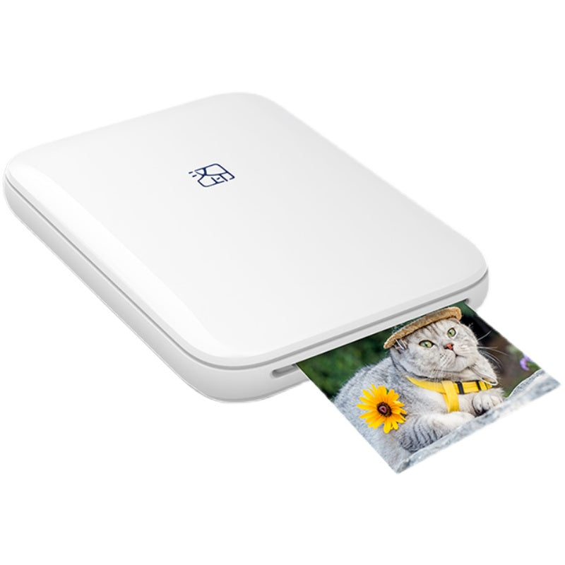 Portable Full-Color Wireless Photo Printer - Capture and Print Memories Anywhere!