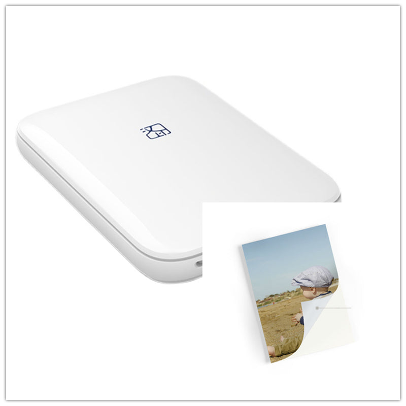 Portable Full-Color Wireless Photo Printer - Capture and Print Memories Anywhere!
