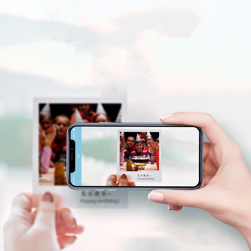 Portable Full-Color Wireless Photo Printer - Capture and Print Memories Anywhere!