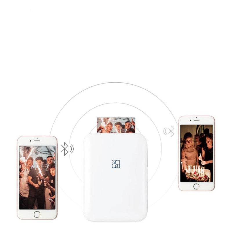 Portable Full-Color Wireless Photo Printer - Capture and Print Memories Anywhere!
